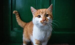 Katze an den Kratzbaum gewöhnen