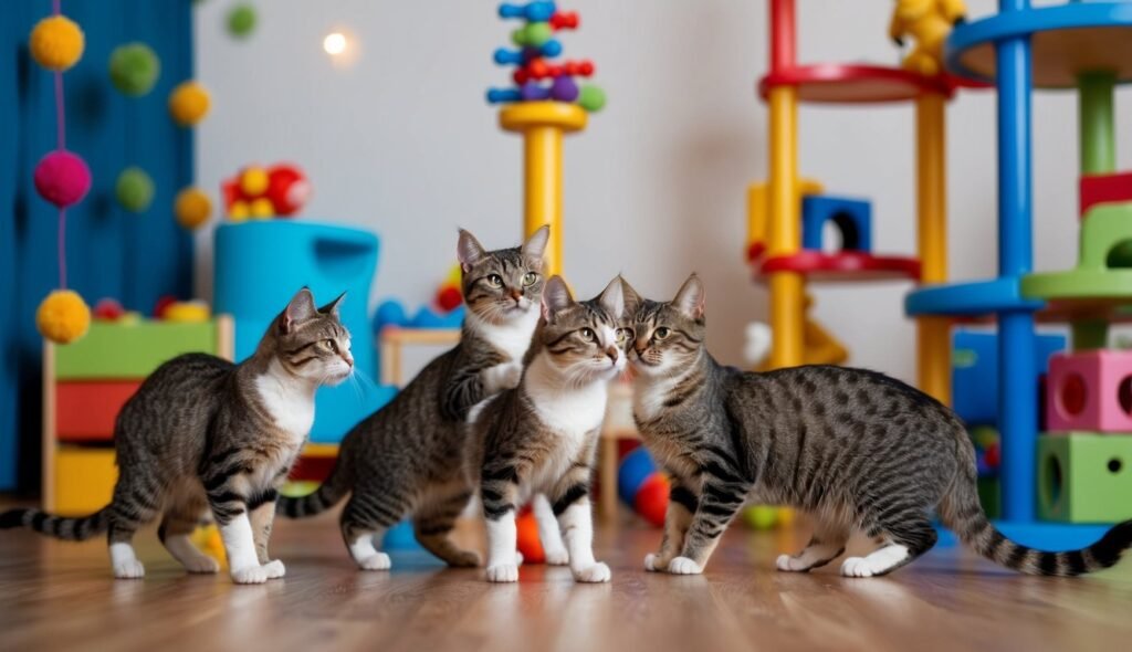 Katzen anschaffen: Kreative Spielstunde